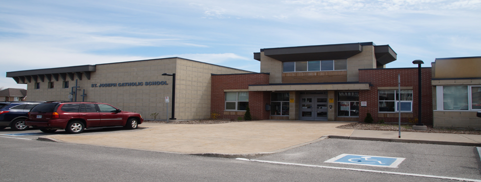 Exterior of the school